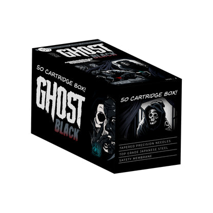 Ghost Black Cartridges - Long Taper - Bulk 50 Boxes