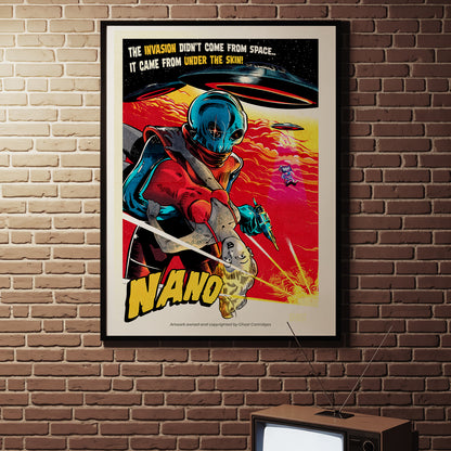 Ghost Cartridges Poster - Nano A3