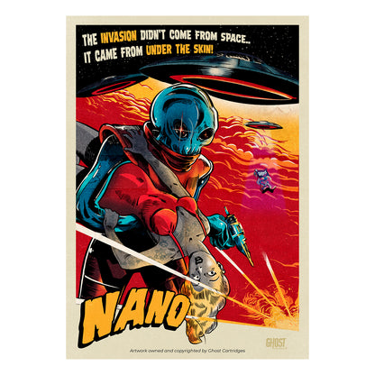 Ghost Cartridges Poster - Nano A3